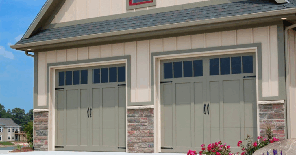 carriage overlay house garage